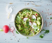 Radieschen-Guacamole