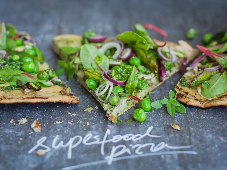 Superfood-Pizza
