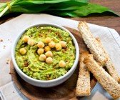 Bärlauch-Hummus