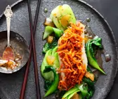 Red Snapper mit Süßkartoffelkruste