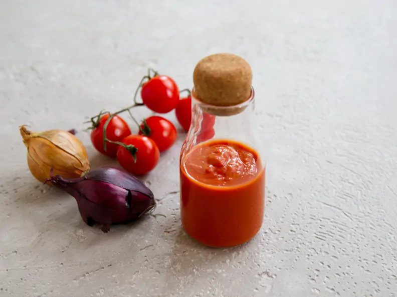 Ketchup ohne Zucker