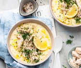 Griechische Zitronensuppe