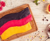 Deutschlandtorte ''Schwarz Rot Gold''