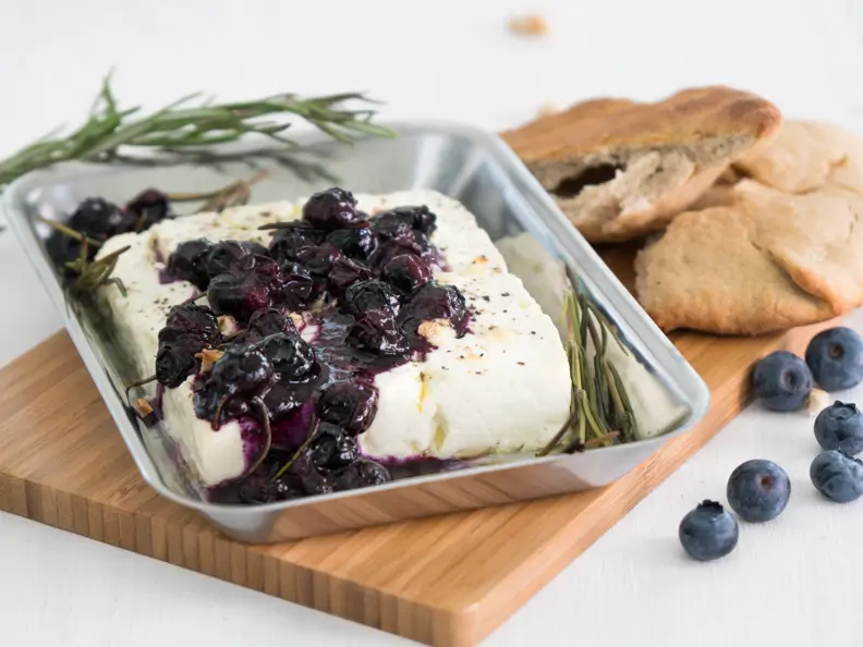 Gegrillter Feta