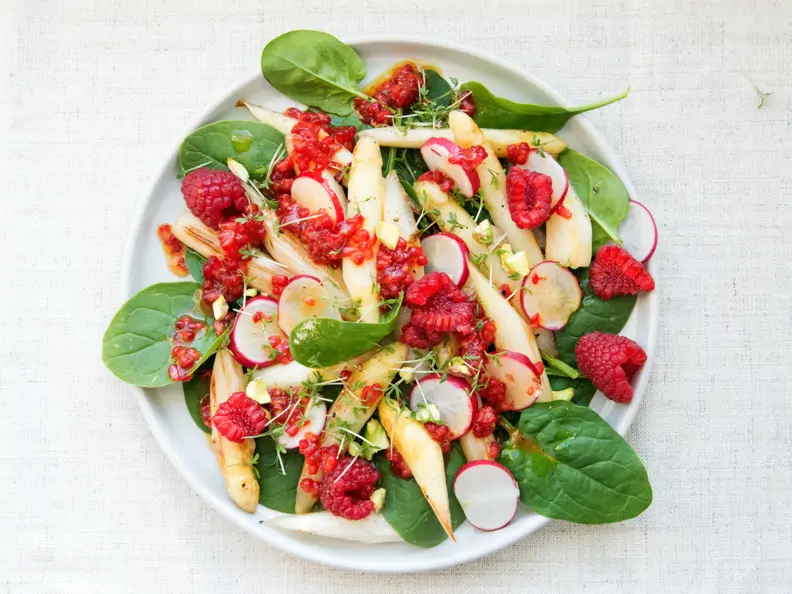 Frühlingssalat mit Spargel