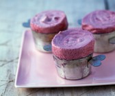 Gefrorenes Brombeer-Soufflé