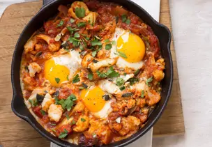 Blumenkohl-Shakshuka
