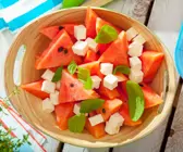 Wassermelonensalat mit Feta 