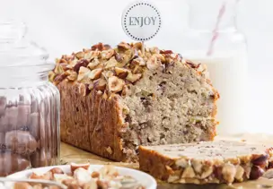 Gesundes Bananenbrot