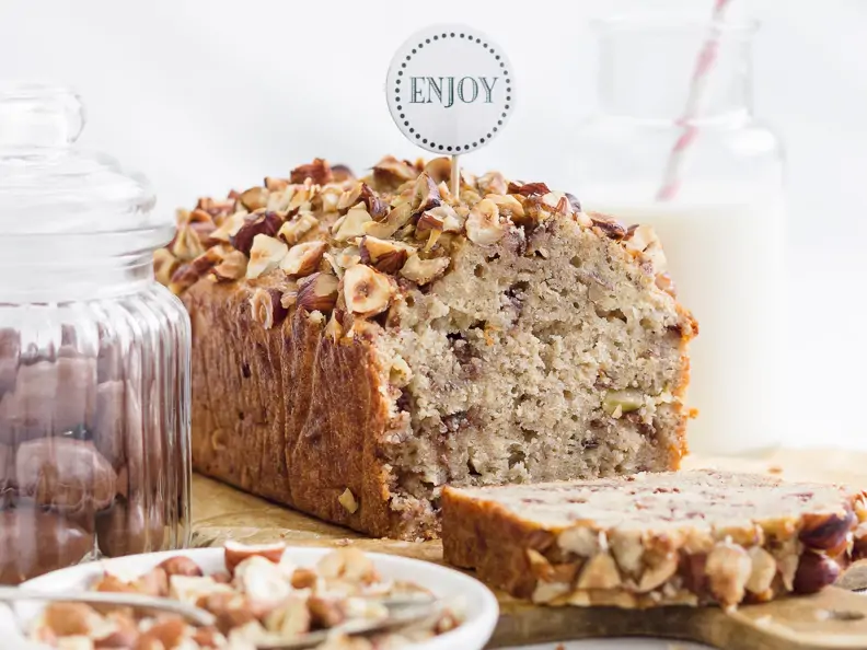 Gesundes Bananenbrot