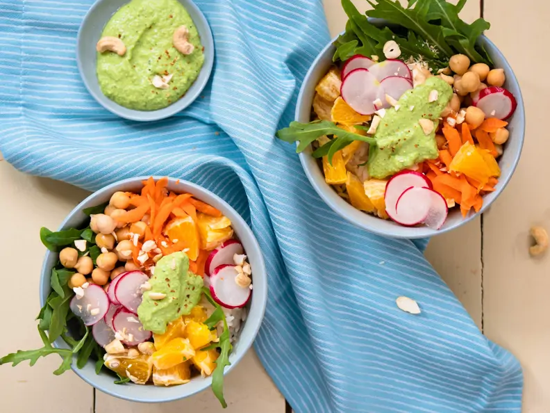 Salat, Bowl, vegan