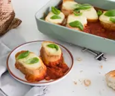 Tomate-Mozzarella aus dem Ofen
