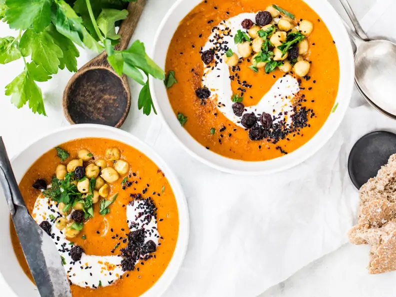 Orientalische Linsensuppe