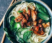 Nudelsuppe mit Hähnchen