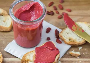 Rote-Bete-Frischkäse-Aufstrich