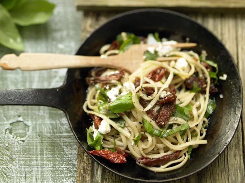 Schafskäse-Pasta