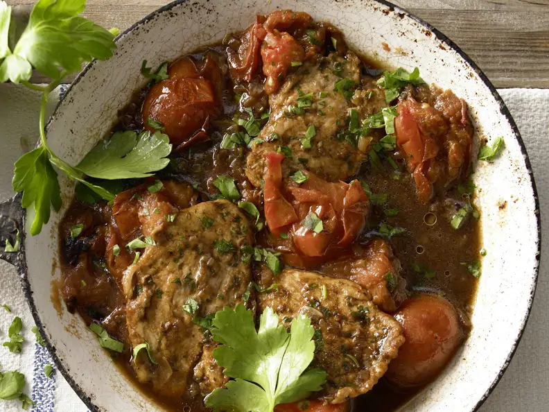 Hähnchenbrust mit Tomaten