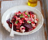 Rote-Bete-Salat mit Bohnen