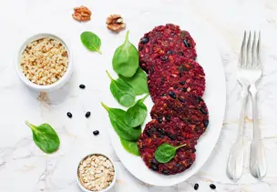 Rote-Bete-Bratlinge