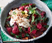 Rote-Bete-Curry mit Butternusskürbis