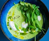 Cremige Bärlauchsuppe