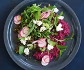 Linsen-Graupen-Salat
