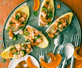 Chicorée mit Lachs-Ceviche