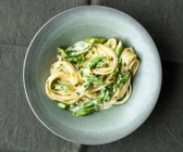 Linguine mit Spargel