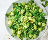 Koriander-Schoten-Salat