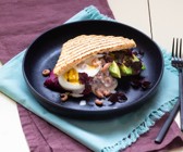 Eier-Avocado-Sandwich mit Krabbensalat