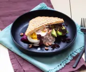 Eier-Avocado-Sandwich mit Krabbensalat
