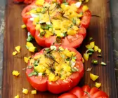 Gefüllte Grilltomaten