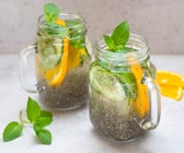 Chia-Detox-Wasser