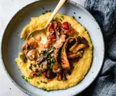 Polenta mit Pilzen