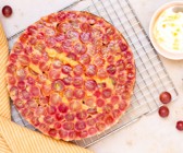 Traubenkuchen mit Olivenöl