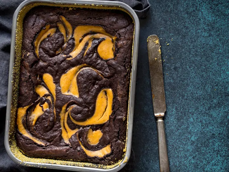 Glutenfreie Kürbis-Brownies