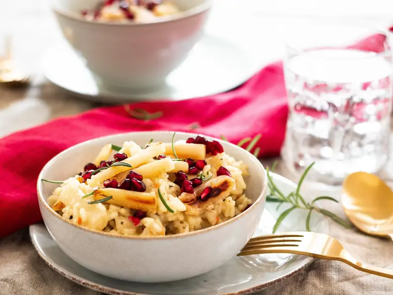 Veganes Schwarzwurzel-Risotto