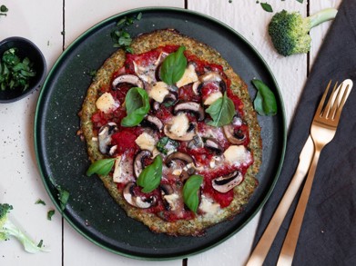 Low-Carb-Schmaus für vegetarische Genießer. Foto: Iris Lange-Fricke