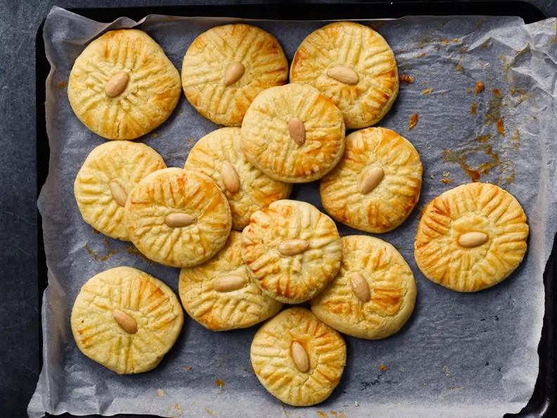 Chinesische Mandelplätzchen