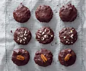 Lebkuchen mit Zartbitterglasur