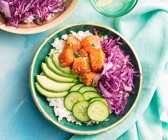 Poké Bowl mit Lachs