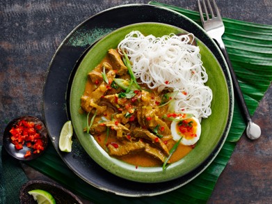 Lammcurry aus Myanmar