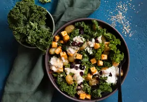 Grünkohlsalat