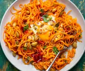 Süßkartoffel-Spaghetti