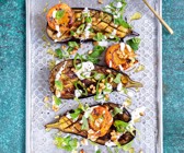 Aubergine orientalisch aus dem Ofen