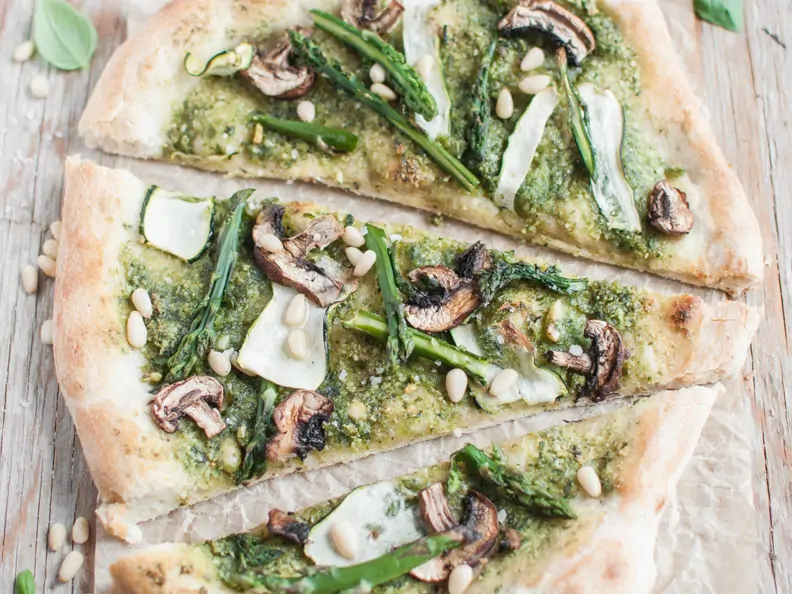 Vegane Dinkel-Pizza