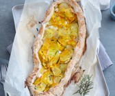 Pide mit Kartoffeln