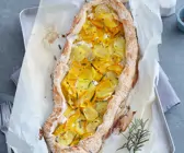 Pide mit Kartoffeln