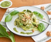 Zoodles mit Bärlauchpesto