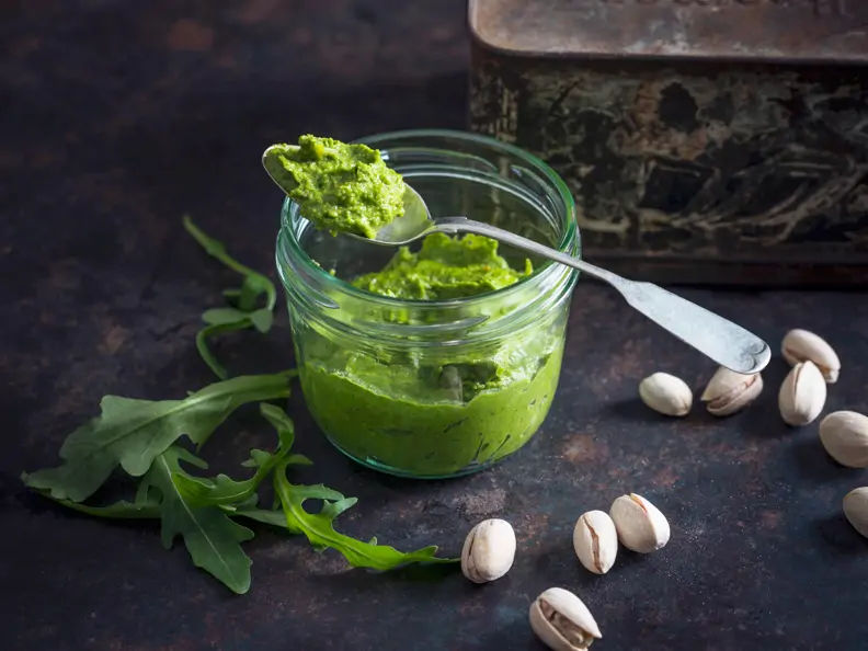 Pistazien-Rucola-Pesto